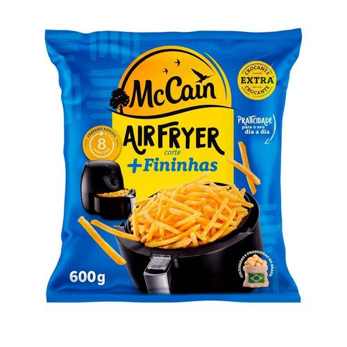 Batata Congelada Extracrocante McCain Airfryer Pacote 600g