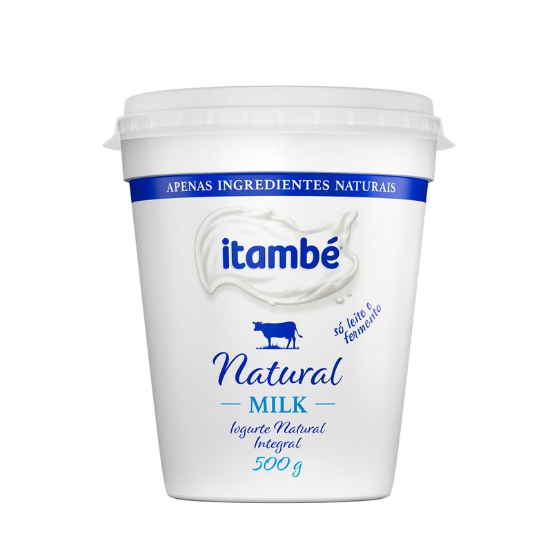 Iogurte-Natural-Integral-Milk-Itambe-Pote-450g