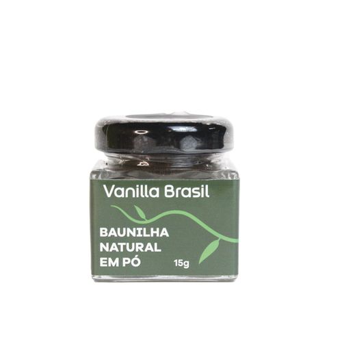 Baunilha Natural em Pó Vanilla Brasil 15g