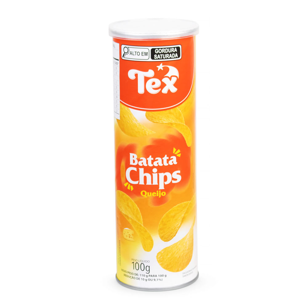 Batata Tex Queijo Lata 100g - Zona Sul