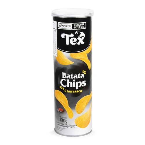 Batata Tex Churrasco Lata 100 g