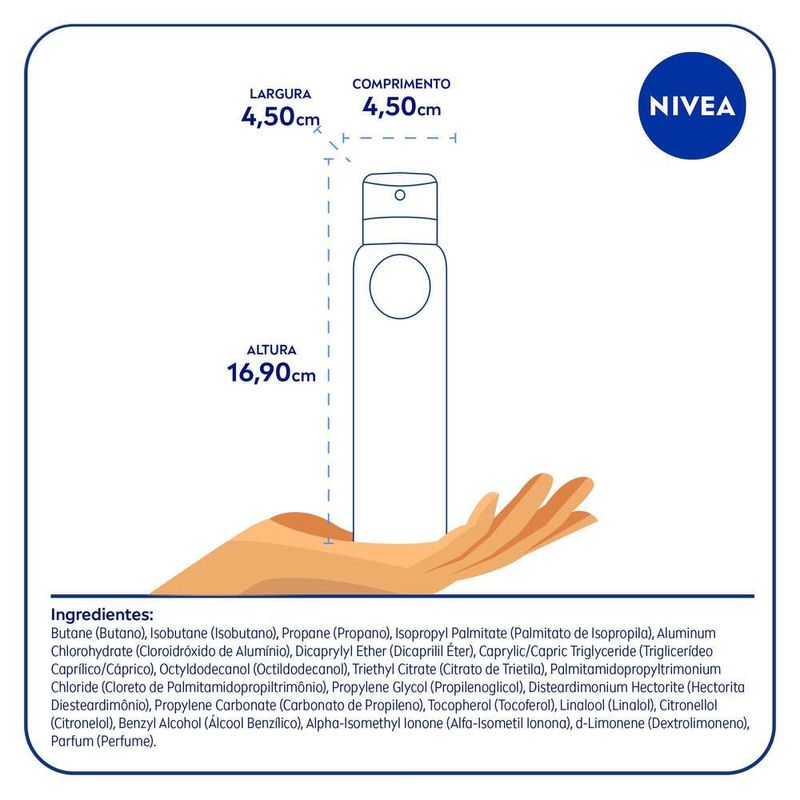 Desodorante-Aerossol-Nivea-Invisible-For-Black---White-Clear-150