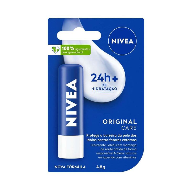 Protetor-Solar-Labial-Nivea-Original-Care-48g