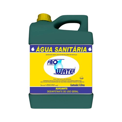 Água Sanitária Pro Water 5L