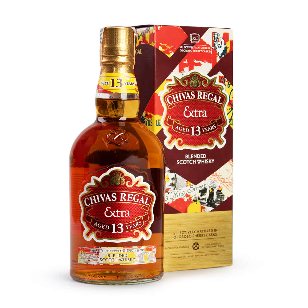Whisky Chivas Regal Extra 13 Anos Escocês Garrafa 750ml - Zona Sul
