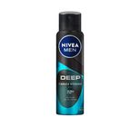 NIVEA MEN Desodorante Antitranspirante Aerossol Deep Beat 150ml