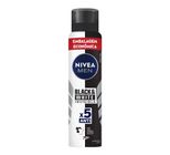 NIVEA MEN Desodorante Antitranspirante Aerossol Invisible Black & White 200ml