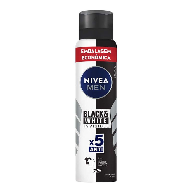 Desodorante-Aerossol-Nivea-Men-Invisible-for-Black---White-200ml