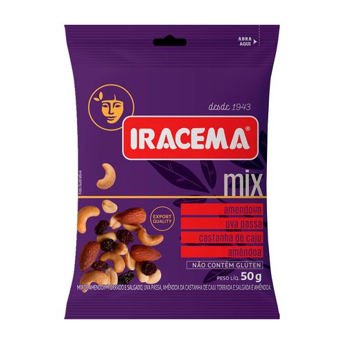 Mix de Nuts Iracema Sachê 50g