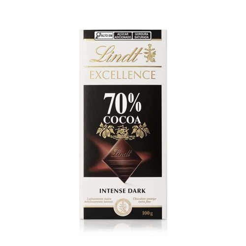 Chocolate Lindt Excellence Barra 70% Dark 100g