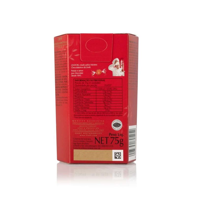 Chocolate-Lindt-Lindor-Cornet-Ao-Leite-6-unidades-75g