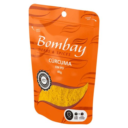 Cúrcuma em Pó Bombay Pouch 40g