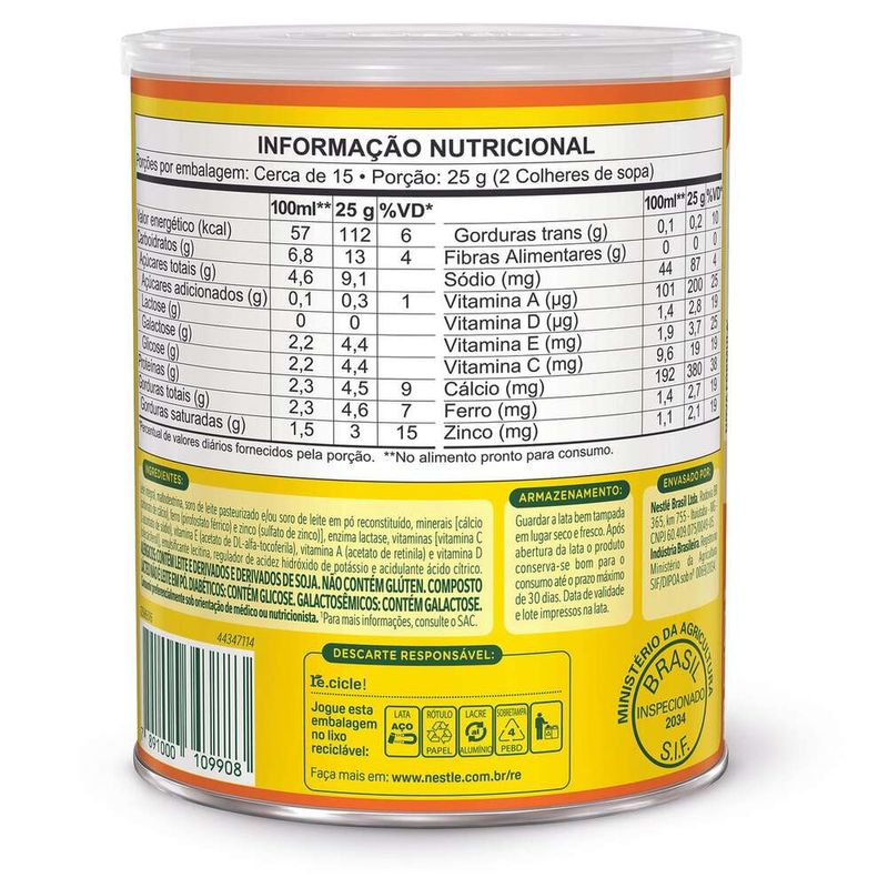 Composto-Lacteo-Ninho-Zero-Lactose-380g