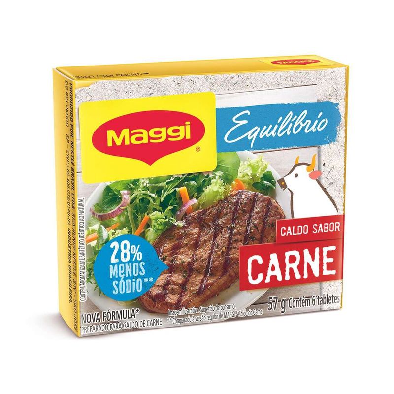 Caldo-Maggi-Equilibrium-Carne-Tablete-57g