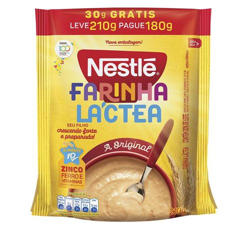 Farinha Láctea Nestlé Leve 210g Pague 180g