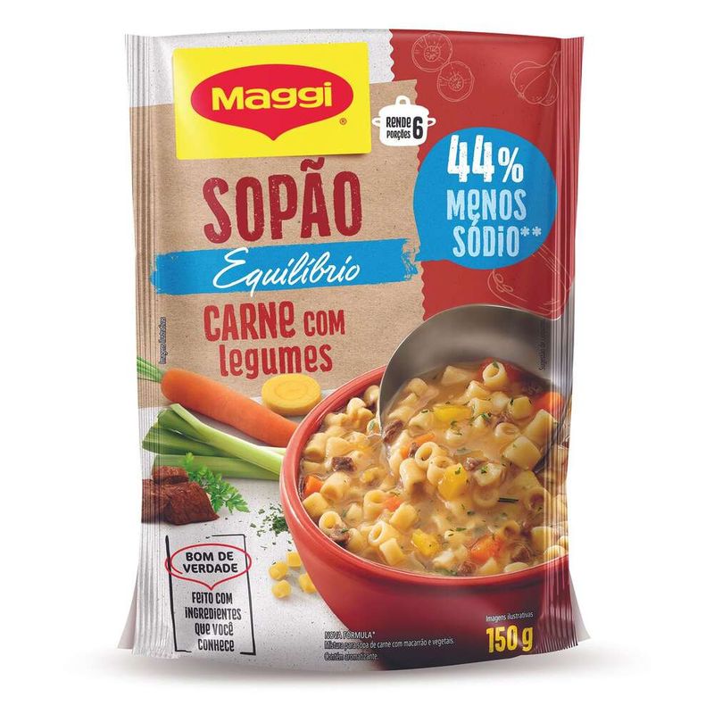 Sopao-Instantaneo-Menos-Sodio-Maggi-Equilibrium-Carne-Com-Legumes-Sache-150g