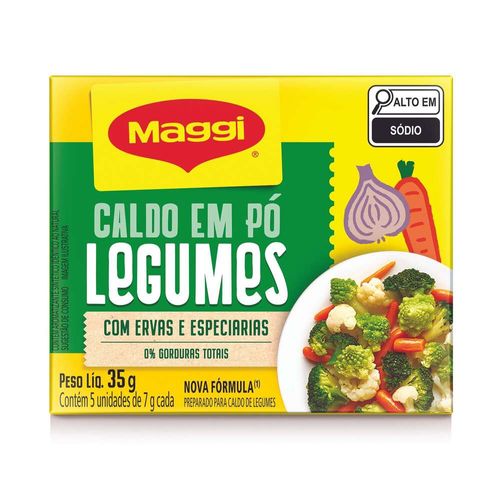Caldo MAGGI Legumes Pó 35g