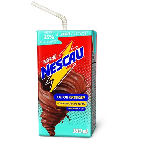 Bebida Láctea Nescau Zero Lactose 180ml