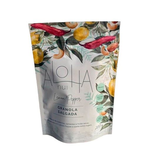 Granola Aloha Salgada Lemon Pepper 200g