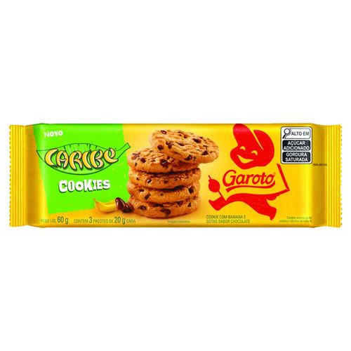 Cookie Caribe Garoto 60g