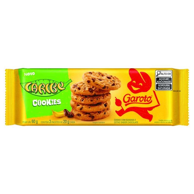 Cookie-Caribe-Garoto-60g