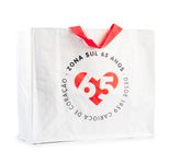 Sacola Ecobag Amo Rio + Papel Craft 65 Anos Branca G