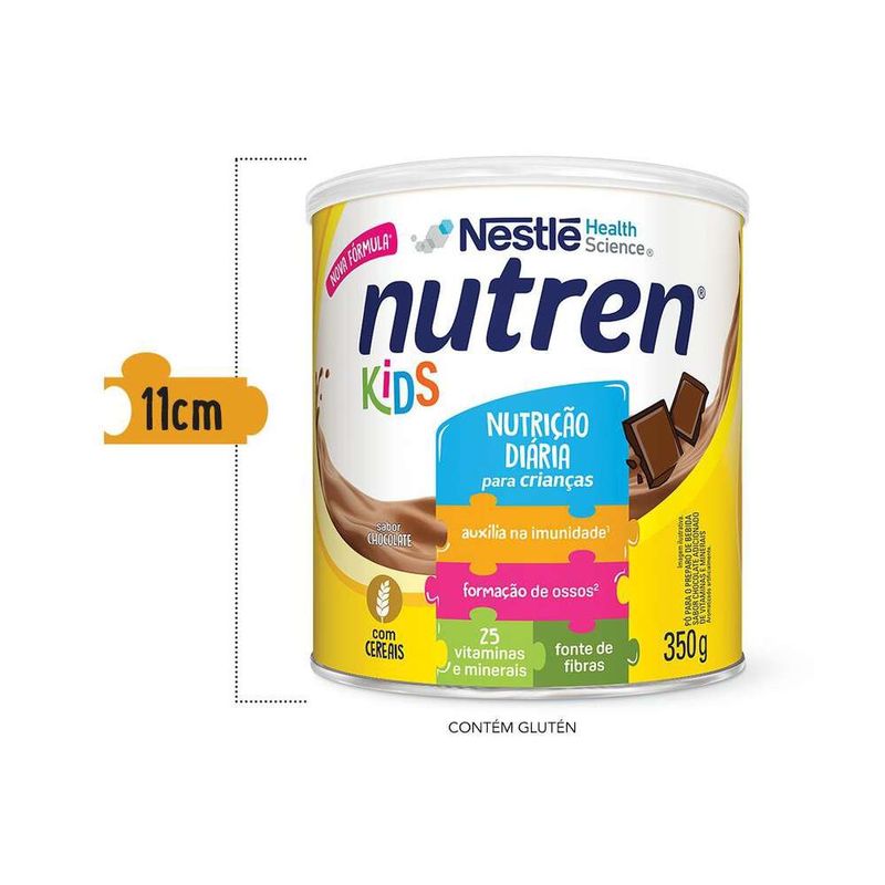 Complemento-Alimentar-Nutren-Kids-Chocolate-Lata-350g