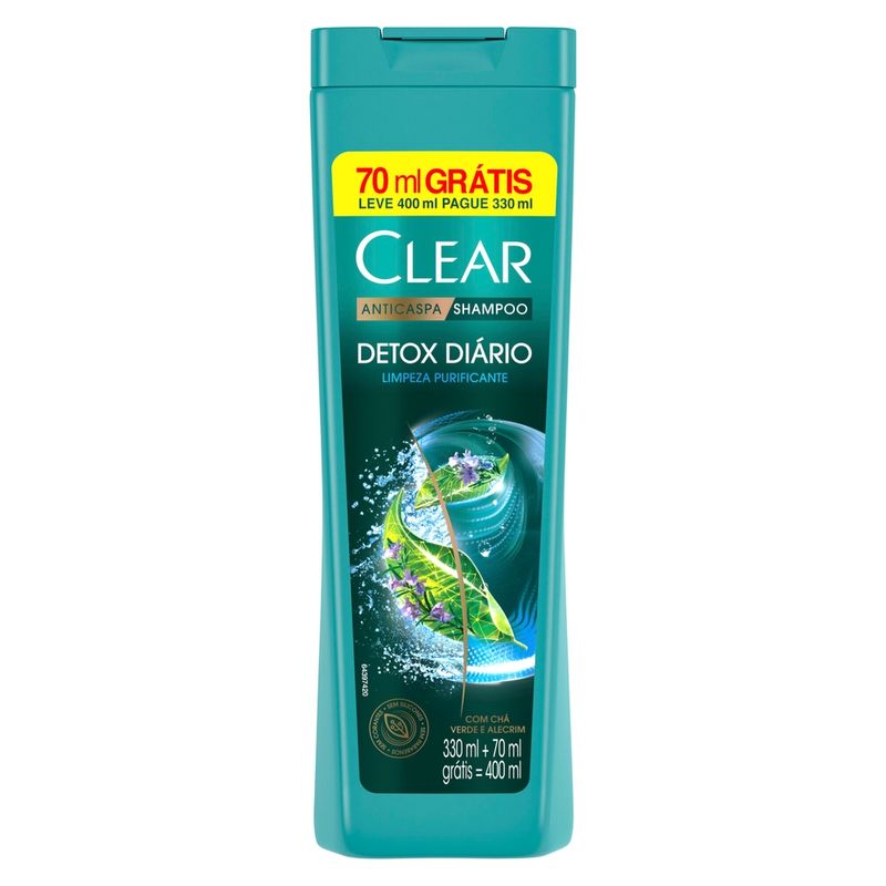 Shampoo-Clear-Botanique-Detox-400ml-Leve-Mais-e-Pague-Menos