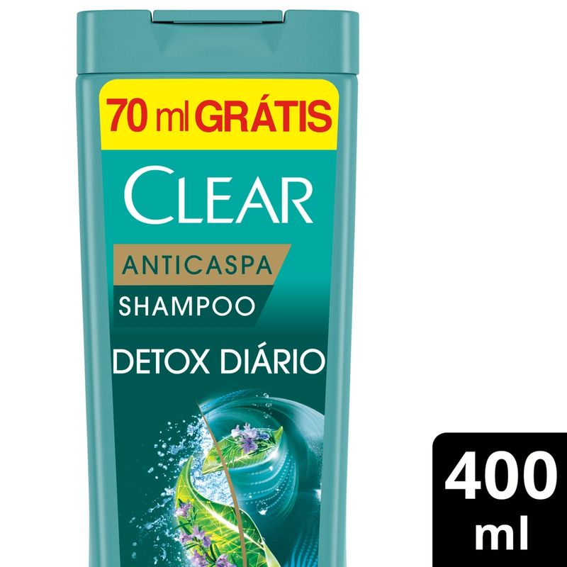 Shampoo-Clear-Botanique-Detox-400ml-Leve-Mais-e-Pague-Menos