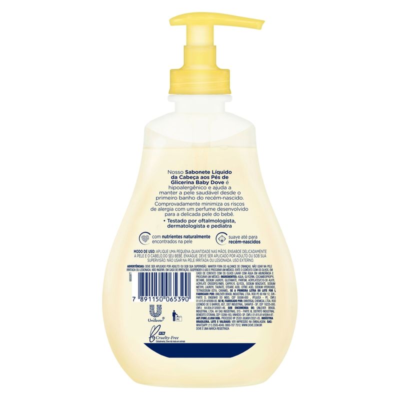 Sabonete-Liquido-Hidratacao-Glicerinada-da-Cabeca-aos-Pes-Dove-Baby-400ml