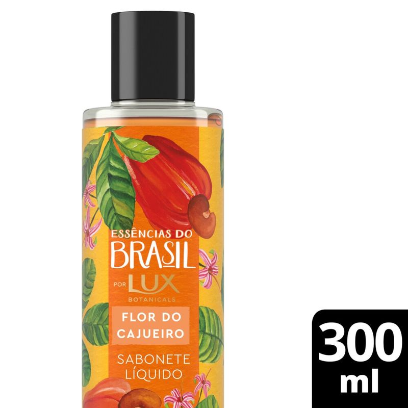 Sabonete-Liquido-Lux-Essencias-do-Brasil-Flor-do-Cajueiro-300ml