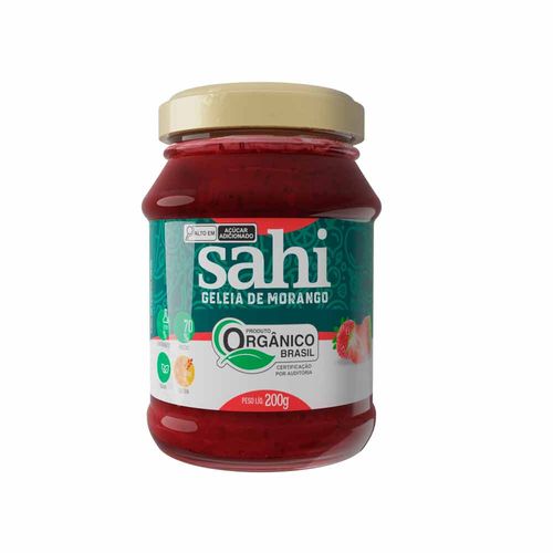 Geleia de Morango Orgânica Sahi 200g
