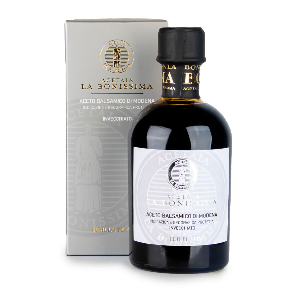 Aceto Balsâmico Italiano Di Modena Platino La Boníssima 250ml