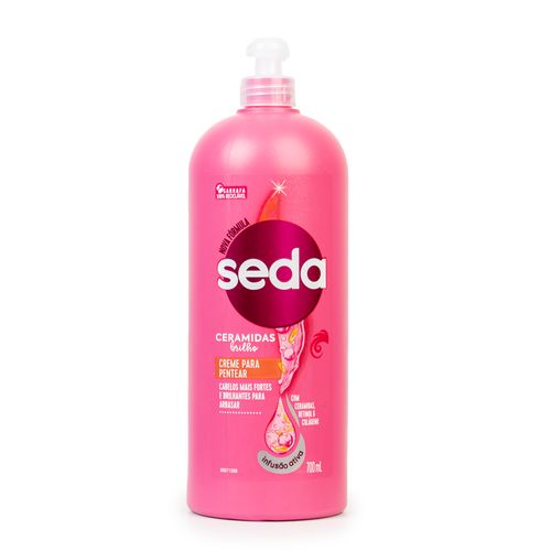 Creme para Pentear Seda Cocriações Ceramidas Brilho Frasco 700ml