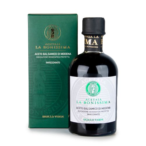 Vinagre Balsâmico Italiano Invecchiato Siglio Verde La Boníssima 250ml