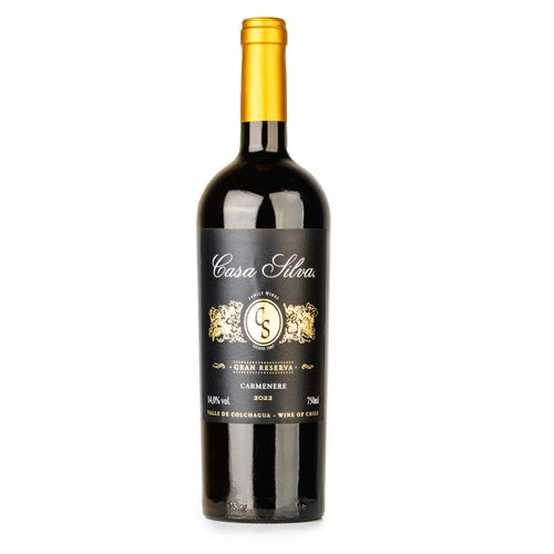Vinho Tinto Chileno Carmenere Gran Reserva Casa Silva Garrafa 750ml