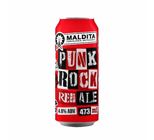 Cerveja Maldita Punk Rock Red Ale Lata 473ml