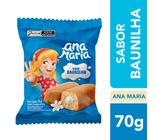 Bolinho Ana Maria Baunilha Com Recheio De Baunilha 70g