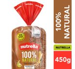 Pão de Fôrma Nutrella 100% Natural Pacote 450g