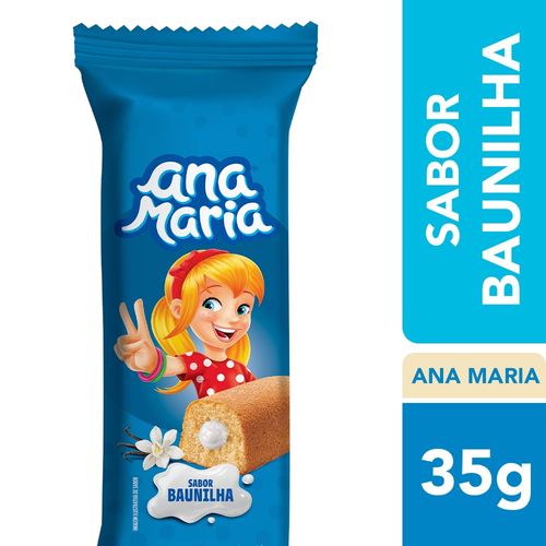 Bolinho Ana Maria Baunilha 35g