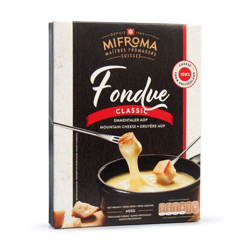 Queijo Para Fondue Suíço Heidi Mifroma Caixa 400g