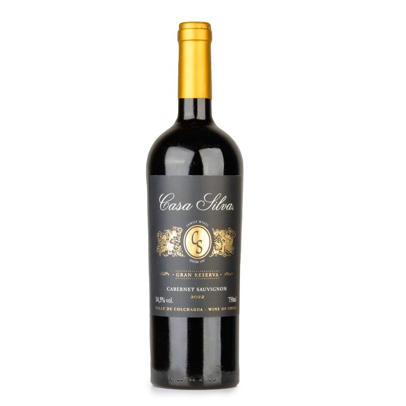 Vinho-Tinto-Chileno-Cabernet-Sauvignon-Gran-Reserva-Casa-Silva-Garrafa-750ml