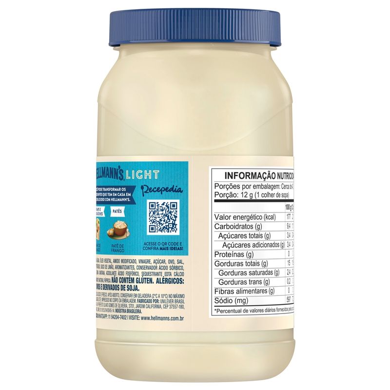 Maionese-Light-Hellmanns-Pote-500g