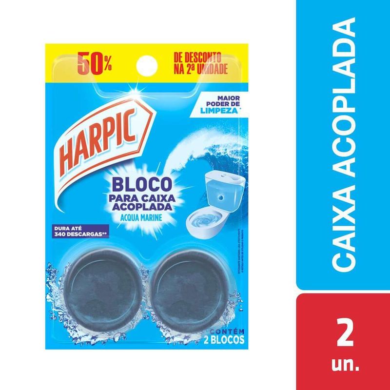 Detergente-Sanitario-Bloco-para-Caixa-Acoplada-Harpic-Marine-50--Desconto-2°-unidade