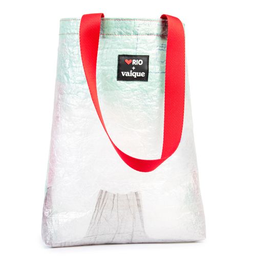 Sacola Ecobag Reciclada Amo Rio + Vaique P