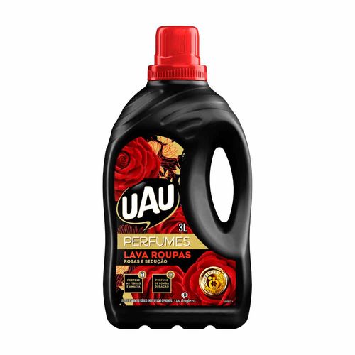 Lava Roupas Líquido Uau Rosas e Sedução 3L