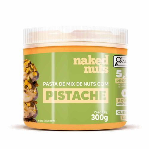 Pasta de Amendoim Naked Nuts Pistache 300g