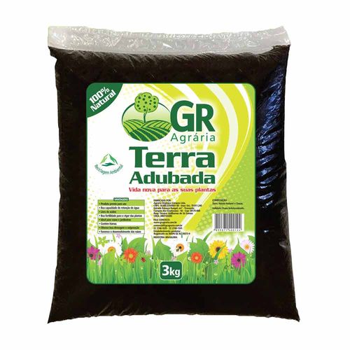 Terra Adubada GR Agrária 3kg