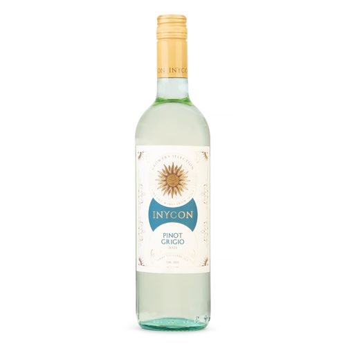 Vinho Branco Leve Italiano Pinot Grigio Inycon Garrafa 750ml