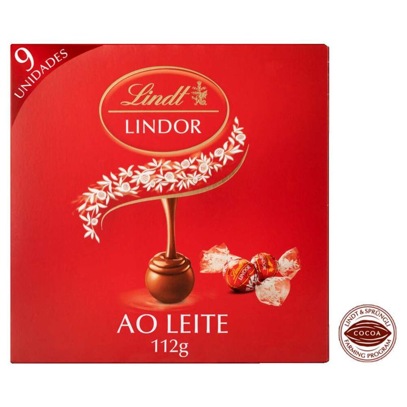 CHOCOLATE-LEITE-CREM-LINDOR-LINDT-112G